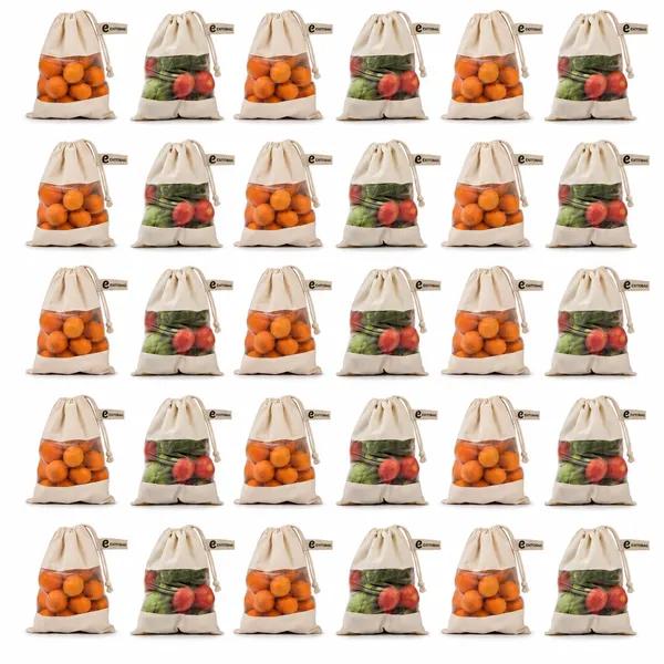 Cotton_Vegetable_Storage_Bags_Fridge_bag_|_Reusable_Muslin_Refrigerator_Produce_bag_with_Drawstrings_(10_x_13_inch,_Pack_of_32)_|_Washable_Cloth_Bags_for_Fruits_&_Vegetables