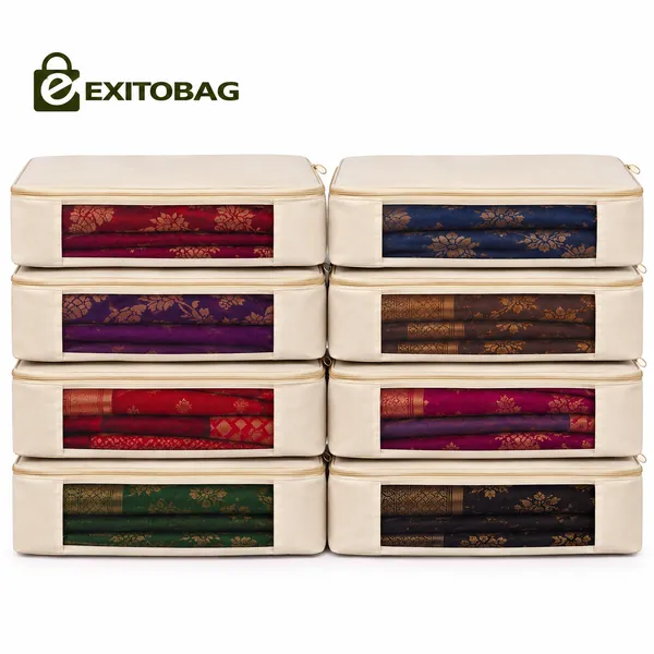 Pack_of_8_Cotton_Canvas_Clothes_Storage_Bags/Saree_Covers_with_Zip_for_Storage_Specially_Design_for_Woman_Dresses,_Sarees,_Lehengas_for_Wardrobe_Organizer_(16_x_13_x_3_Inch)