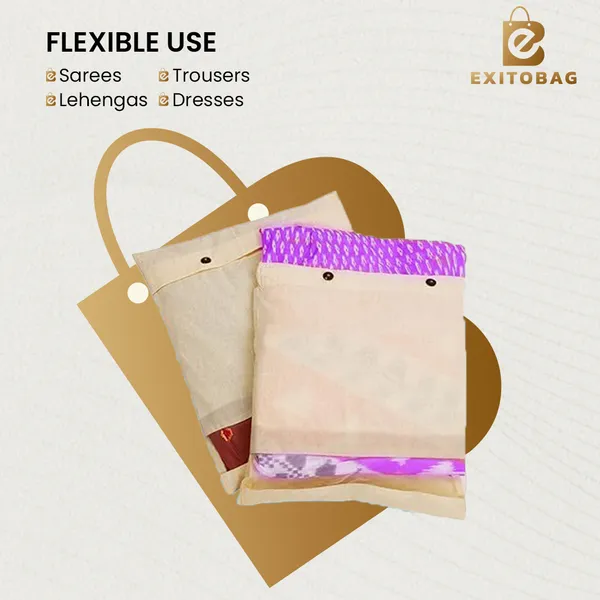 Pack_Of_6_Cotton_Button_Closure_Mesh_Window_Saree_Storage_Bag_Pack_Of_6