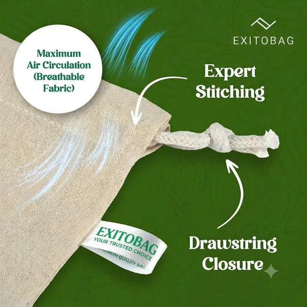 Pack_Of_10_Cotton_Muslin_Drawstring_Fridge_Vegetable_Storage_Bag_