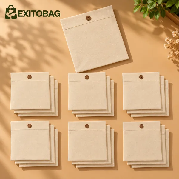 Pack_Of_18_Cotton_Button_Closure_Saree_Storage_Bag_