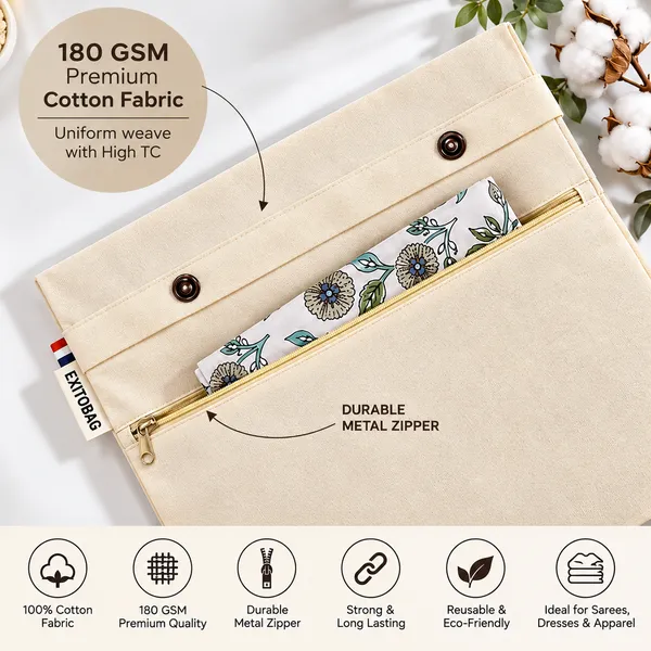 Pack_Of_24_Cotton_Zip_Closure_Mesh_Window_Blouse_Pocket_Saree_Cover_