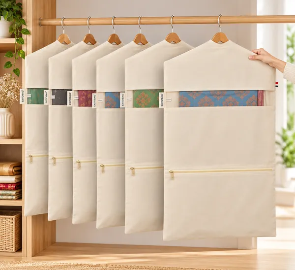 Pack_Of_6_Cotton_Hanging_Saree_Cover_With_Blouse_Pocket_