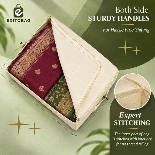 Pack_Of_6_Cotton_Canvas_Zip_Closure_Saree_Lehenga_Storage_Bag_