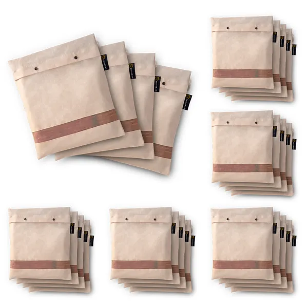 Pack_Of_24_Cotton_Mesh_Window_Button_Closure_Saree_Storage_Bag_