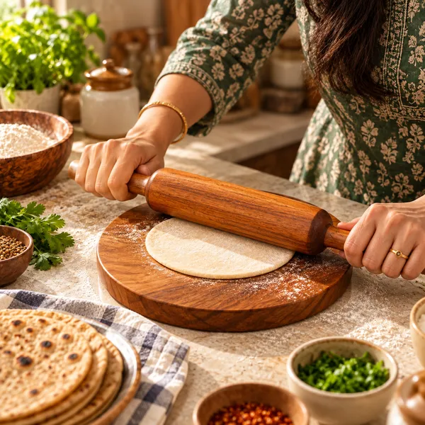 Classic_Wooden_Chakla_Belan_Set_|_Premium_Solid_Wood_Roti_Maker_Board_&_Rolling_Pin_(Patla_&_Belan_Set_For_Chapati,_Puri,_Paratha)_Pack_Of_2