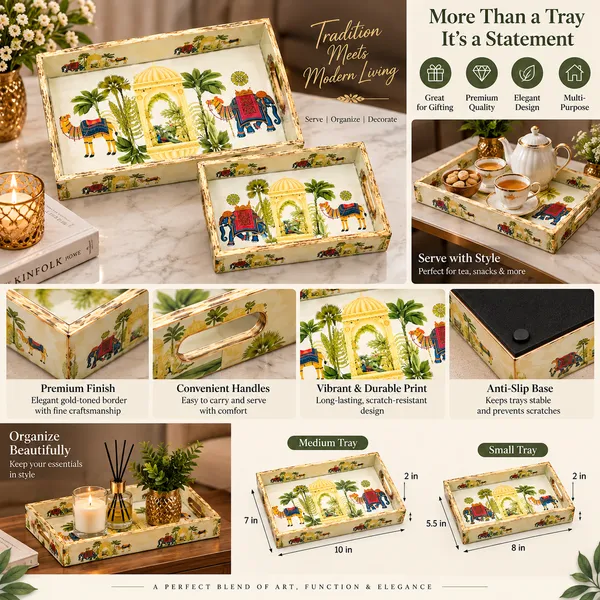 Premium_Abstract_Peacock_Feather_Print_Serving_Tray_|_Decorative_Wooden_Serving_Tray_With_Cutout_Handles_For_Home_Decor,_Living_Room,_Dining,_And_Coffee_Table_(Set_Of_2)