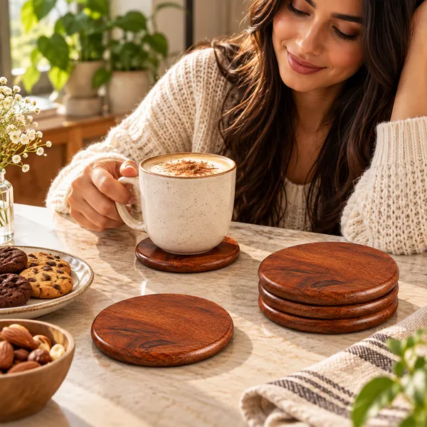 Handcrafted_Round_Wooden_Coasters_Set_Of_4_|_Premium_Solid_Wood_Drink_Coasters_For_Coffee_Table,_Tea_Mugs,_Glasses_&_Table_Protection