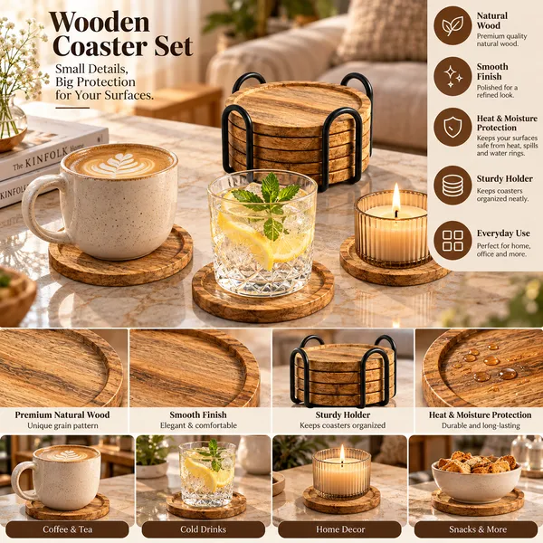 Handcrafted_Wooden_Coasters_Set_Of_4_With_Metal_Holder_|_Round_Natural_Wood_Drink_Coasters_For_Coffee_Table,_Tea_Cups,_Mugs_&_Glasses