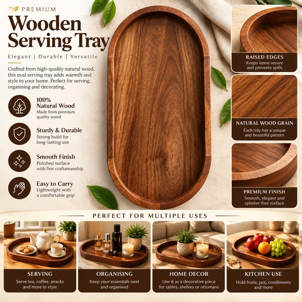 Handcrafted_Wooden_Serving_Tray_|_Premium_Oval_Wood_Platters_&_Decorative_Storage_Tray_For_Coffee_Table,_Dining,_Kitchen_&_Home_Decor
