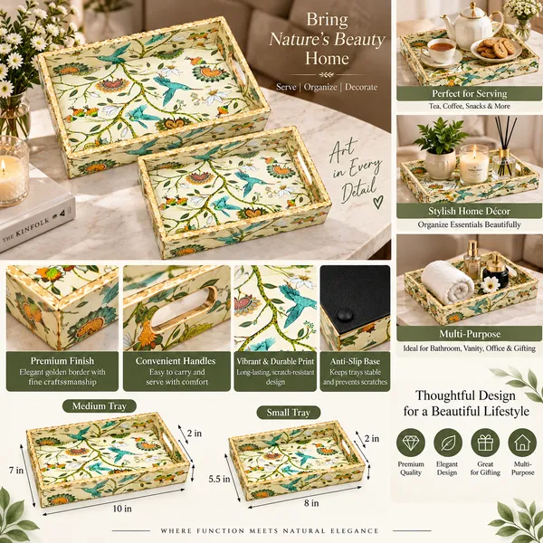 Premium_Hummingbird_&_Floral_Botanical_Print_Serving_Tray_|_Decorative_Wooden_Serving_Tray_With_Cutout_Handles_For_Home_Decor,_Living_Room,_Dining,_And_Coffee_Table_(Set_Of_2)
