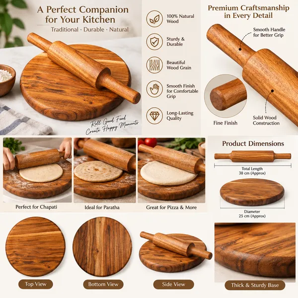 Premium_Wooden_Chakla_Belan_Set_|_Solid_Wood_Roti_Maker_Board_With_Rolling_Pin_For_Kitchen,_Chapati,_Roti,_And_Puri_Making_(Natural_Wood_Finish)