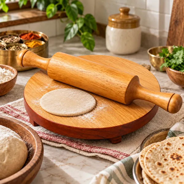 Premium_Wooden_Chakla_Belan_Set_For_Kitchen_|_Traditional_Wooden_Roti_Maker_Board_With_Rolling_Pin_(Patla_&_Belan_Set_For_Chapati,_Puri,_Paratha)