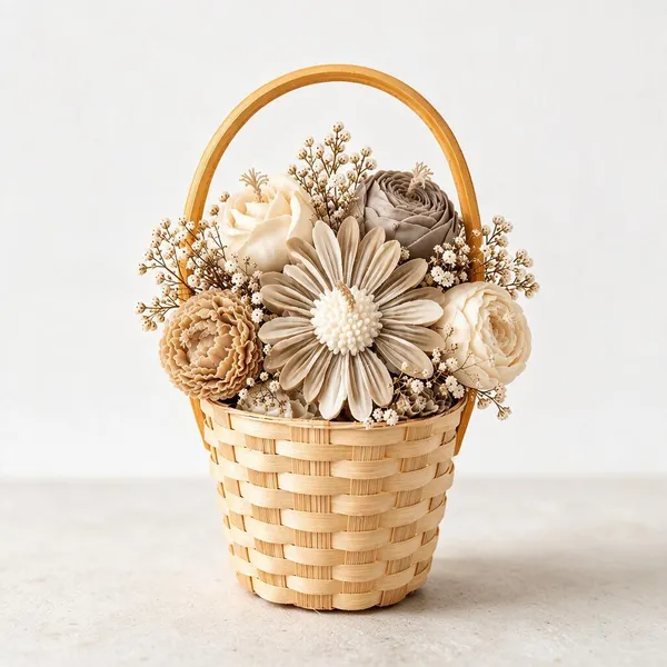 Floral_Wax_Basket