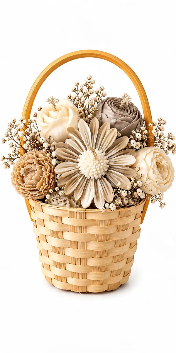 Floral_Wax_Basket
