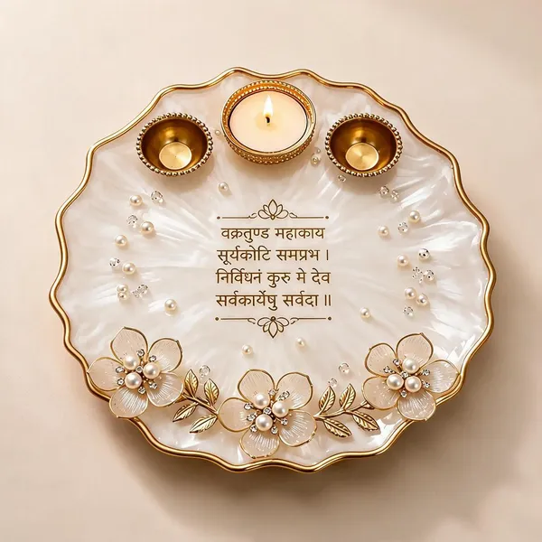 Resin_Floral_Pooja_Thali