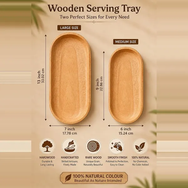 Oval_Shape_Wooden_Serving_Tray_|_Natural_Wooden_Snack_&_Food_(33_X_17_Cm)