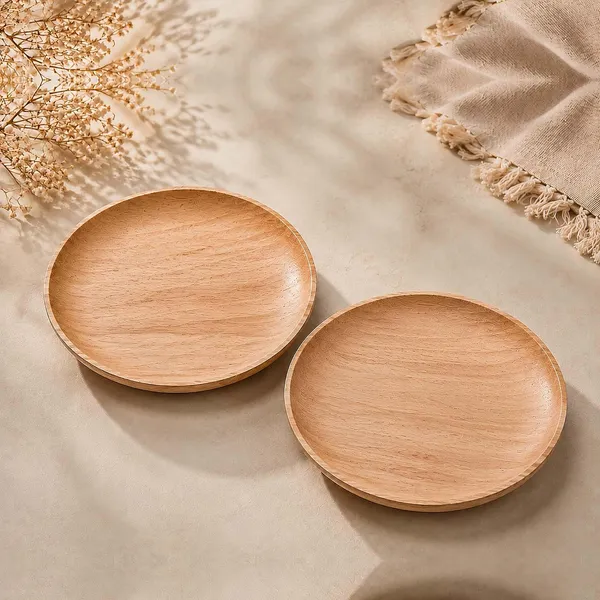 Wooden_Round_Serving_Plates_|_Dinner_&_Snack_Plates_|_(Diameter_11.43_Cm)