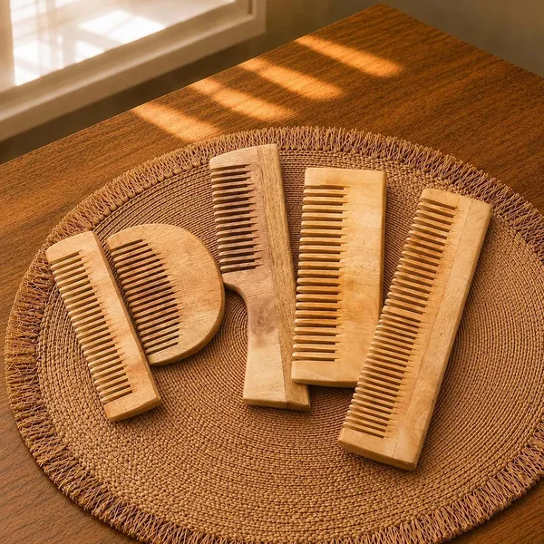 Handcrafted_Neem_Wood_Comb_Set_For_Men_&_Women