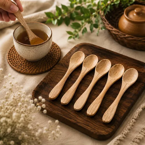 Set_Of_6_Wooden_Tea_Spoon_Set_|_Handcrafted_Natural_Wood_Spoons
