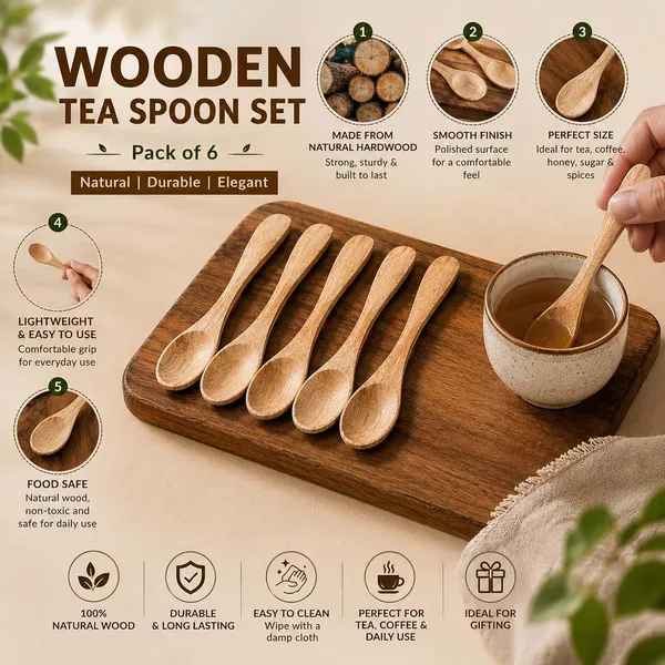 Set_Of_6_Wooden_Tea_Spoon_Set_|_Handcrafted_Natural_Wood_Spoons