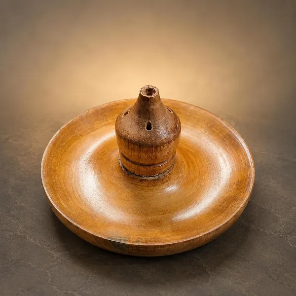 Handcrafted_Wooden_Incense_Stick_Holder_With_Ash_Catcher_Tray