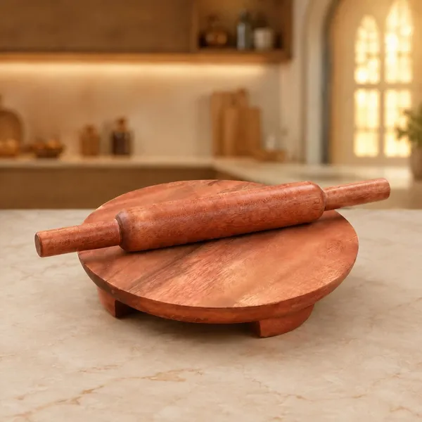 Handcrafted_Wooden_Chakla_Belan_Set,_Chapati_And_Paratha_Classic_Style