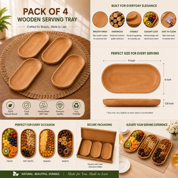 Oval_Shape_Wooden_Serving_Tray_|_Natural_Wooden_Snack_&_Food_(33_X_17_Cm)