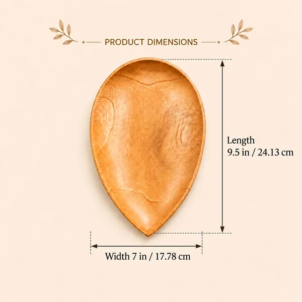 Teardrop_Shaped_Wooden_Serving_Plate_|_Natural_Wood_Platter(24_X17_Cm)