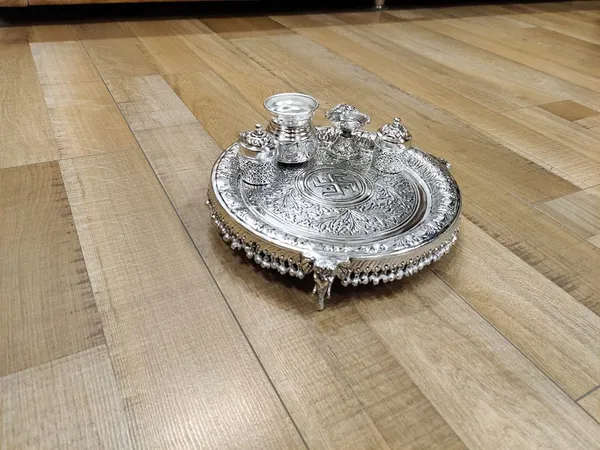 German_Silver_Traditional_Home_Decor_Set_Pack_Of_5