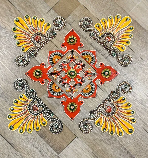 Wooden_Festive_Kundan_Work_Rangoli_Decor
