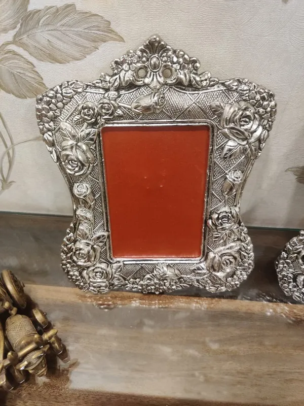 German_Silver_Antique_Handcrafted_Photo_Frame