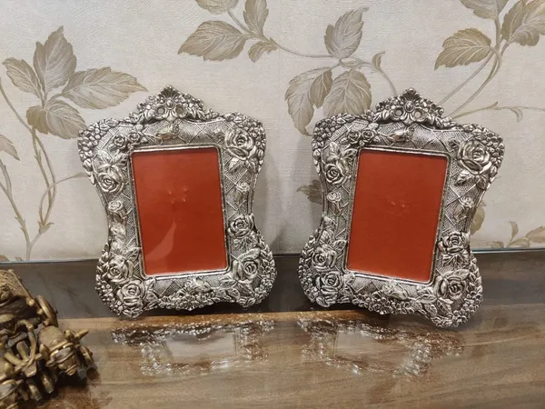 German_Silver_Antique_Handcrafted_Photo_Frame