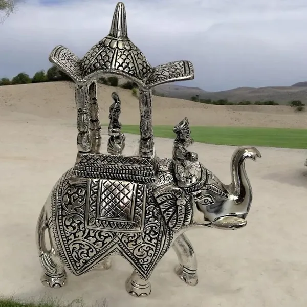 German_Silver_Elephant_Statue