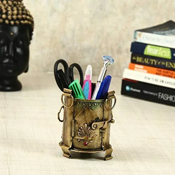 Iron_Traditional_Sigri_Design_Pen_Stand_For_Office_Desk