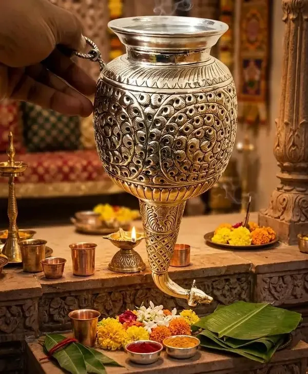 German_Silver_Gaumukhi_Shringi_Jal_Abhishek_Patra