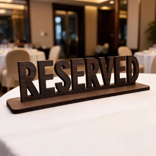 Mdf_Rustic_Reserved_Lettered_Table_Sign