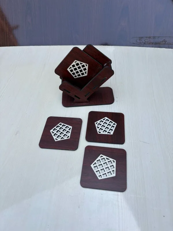Wood_Geometric_Inlay_Coaster_Set