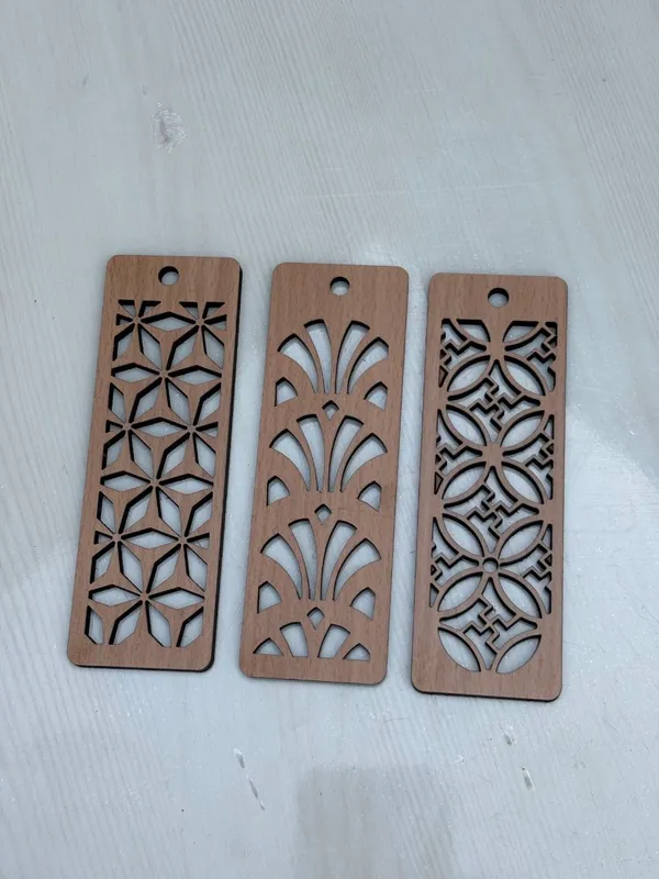 Wooden_Laser_Cut_Decorative_Bookmarks_Set_Of_3
