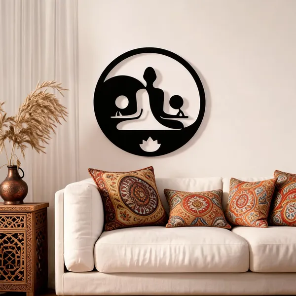 Mdf_Modern_Yoga_Meditation_Lotus_Wall_Decor