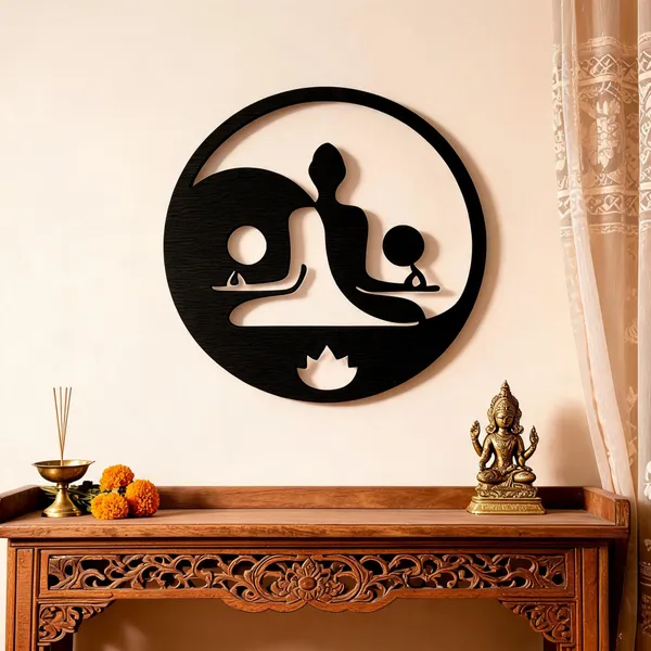 Mdf_Modern_Yoga_Meditation_Lotus_Wall_Decor