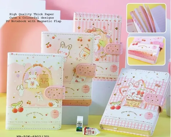 Bunny_Pattern_Notebook_With_Magnetic_Clasp