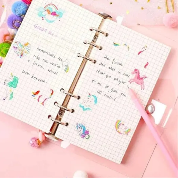 Diy_Unicorn_Notebook_Set