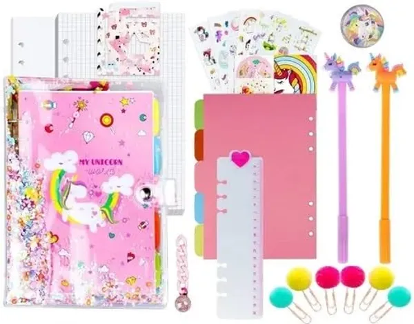 Diy_Unicorn_Notebook_Set