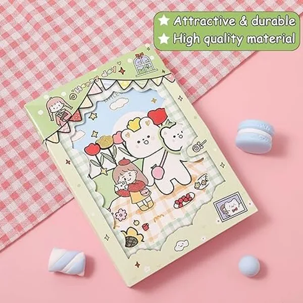 Kawaii_Girl_Bear_Stationery_Set_Diary
