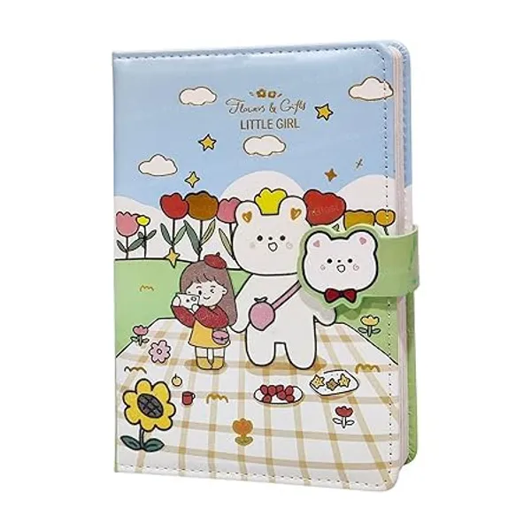 Kawaii_Girl_Bear_Stationery_Set_Diary