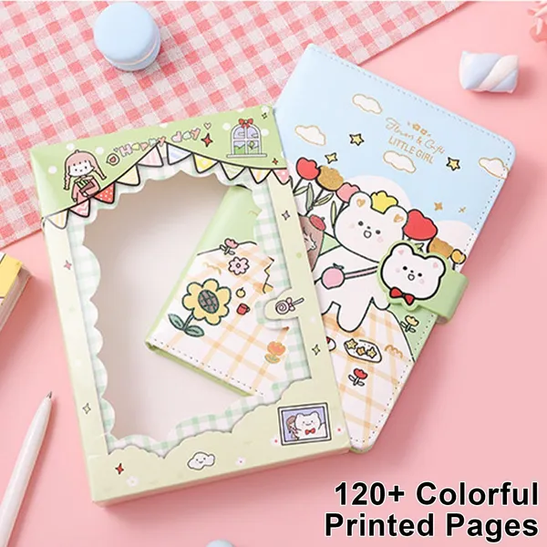 Kawaii_Girl_Bear_Stationery_Set_Diary