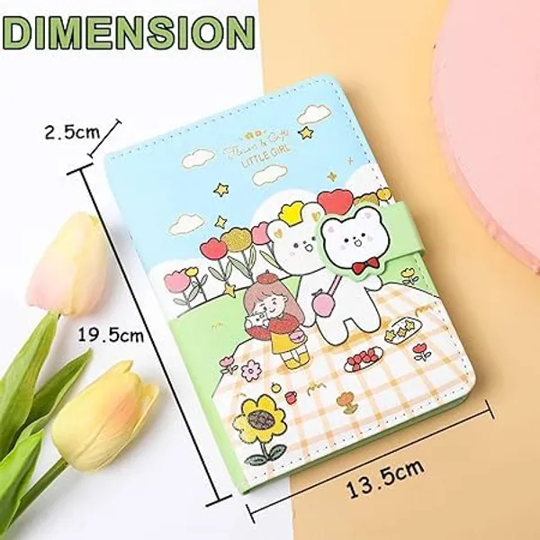 Kawaii_Girl_Bear_Stationery_Set_Diary