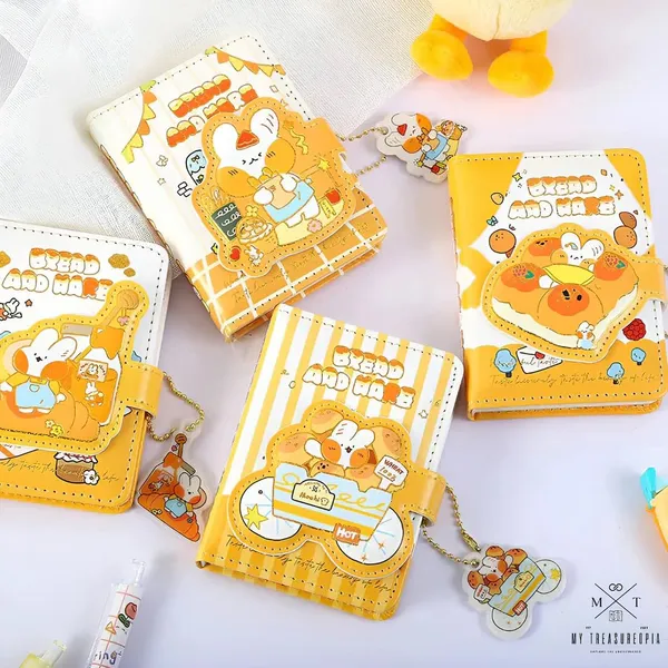 Pu_Notebook_With_Magnetic_Flap