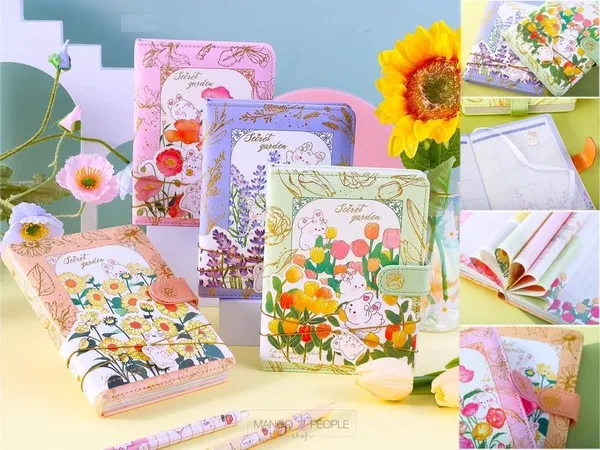 Floral_Pu_Leather_Diary_Notebook